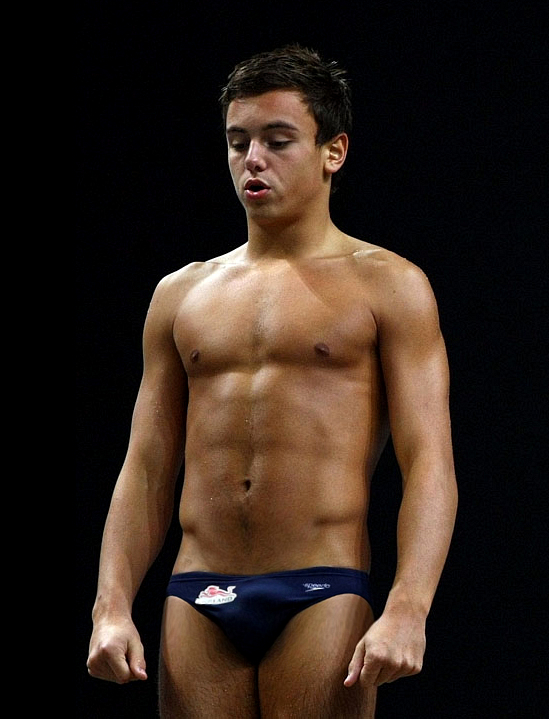 Tom - Looking Down - Tom Daley - Champion Diver. 